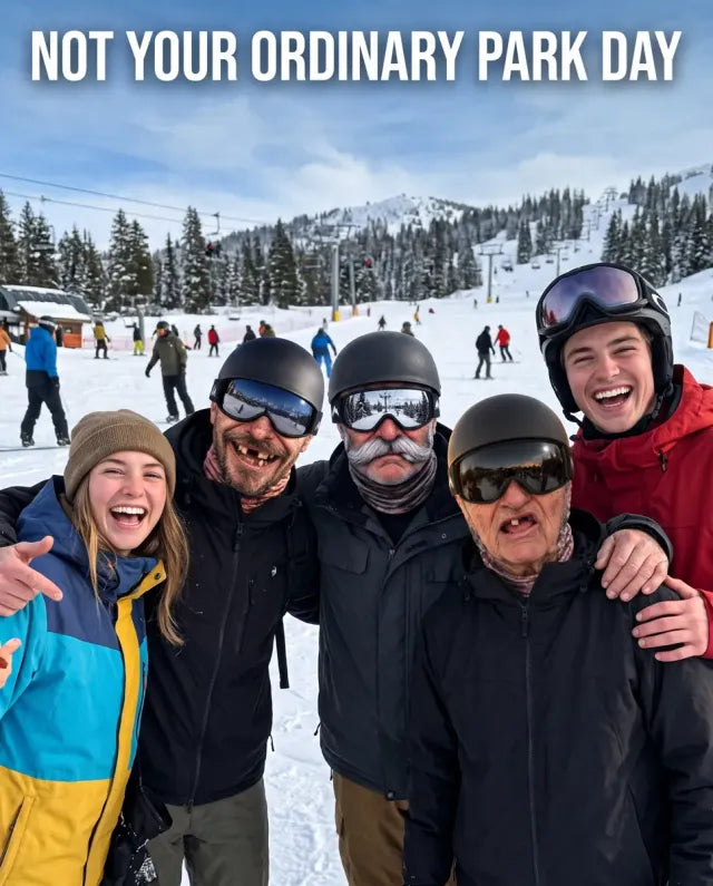 Funny Mask: Snowboard